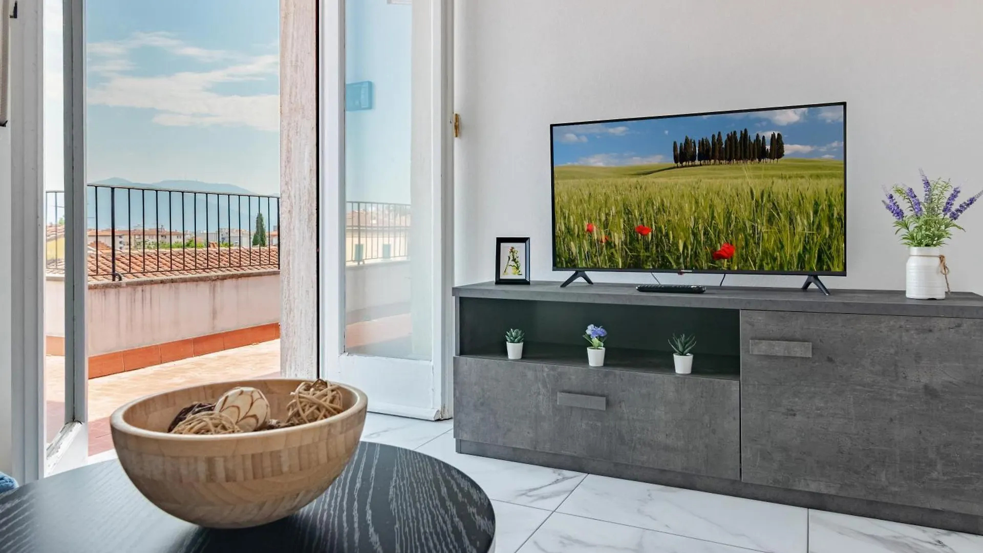 Attico Terrazza Vista Panoramica Lungarni Pisani Appartement